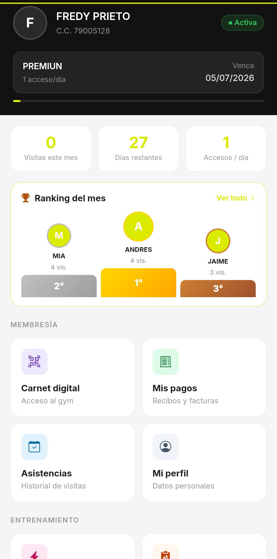 Perfil del Socio con IA